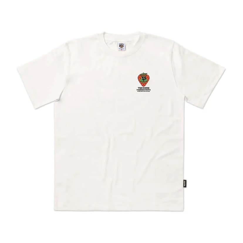 The Dudes Strawberry Tee - off white