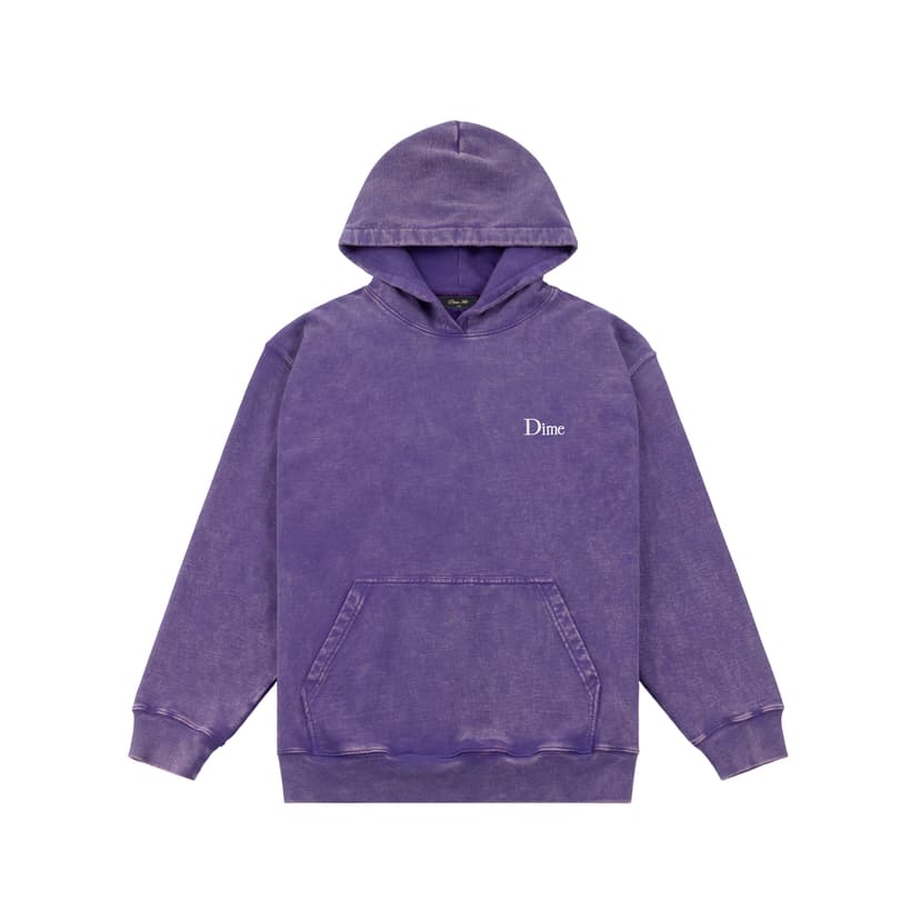Dime Classic French Terry Hoodie - faded iris