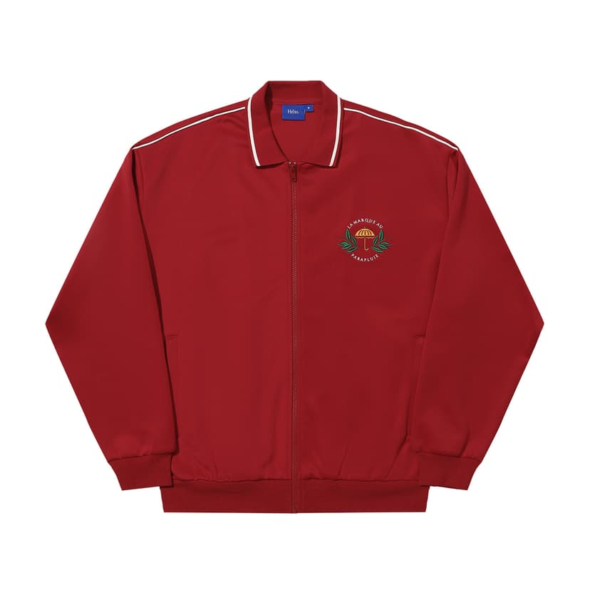 Hélas La Marque Track Jacket - burgundy