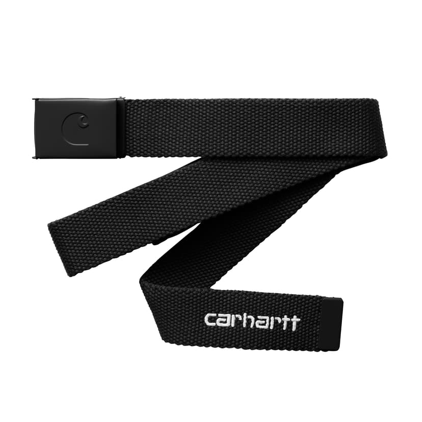 Carhartt C-Logo Belt Tonal - black-white