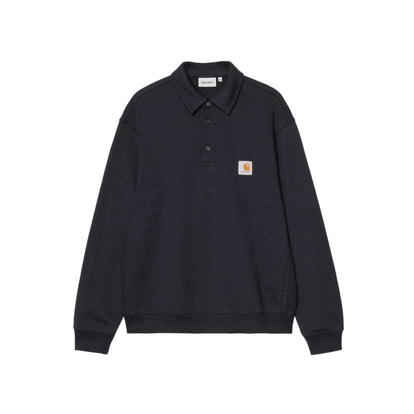 Carhartt Polo Sweat - deep night