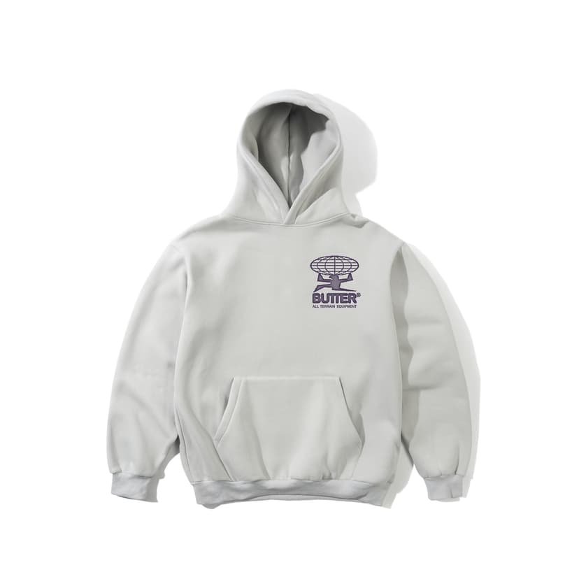 Buttergoods Terrain Pullover Hood - cement