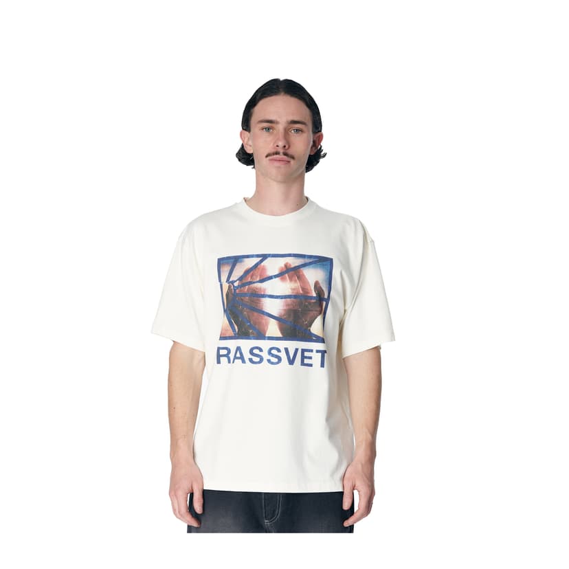 Rassvet( PACCBET ) Logo Tee - offwhite