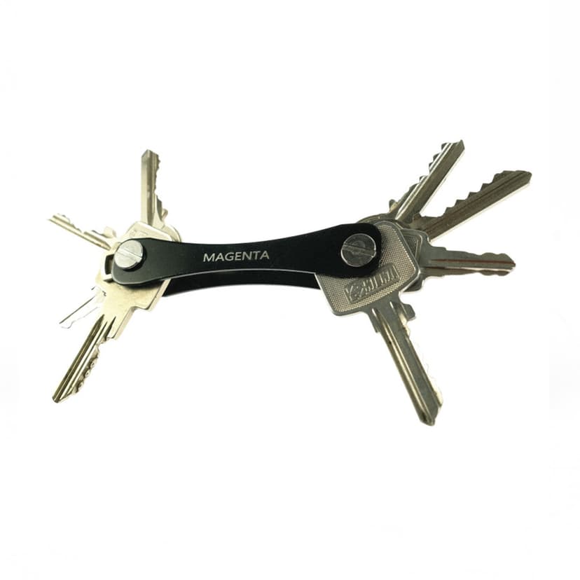Magenta Key Holder - black