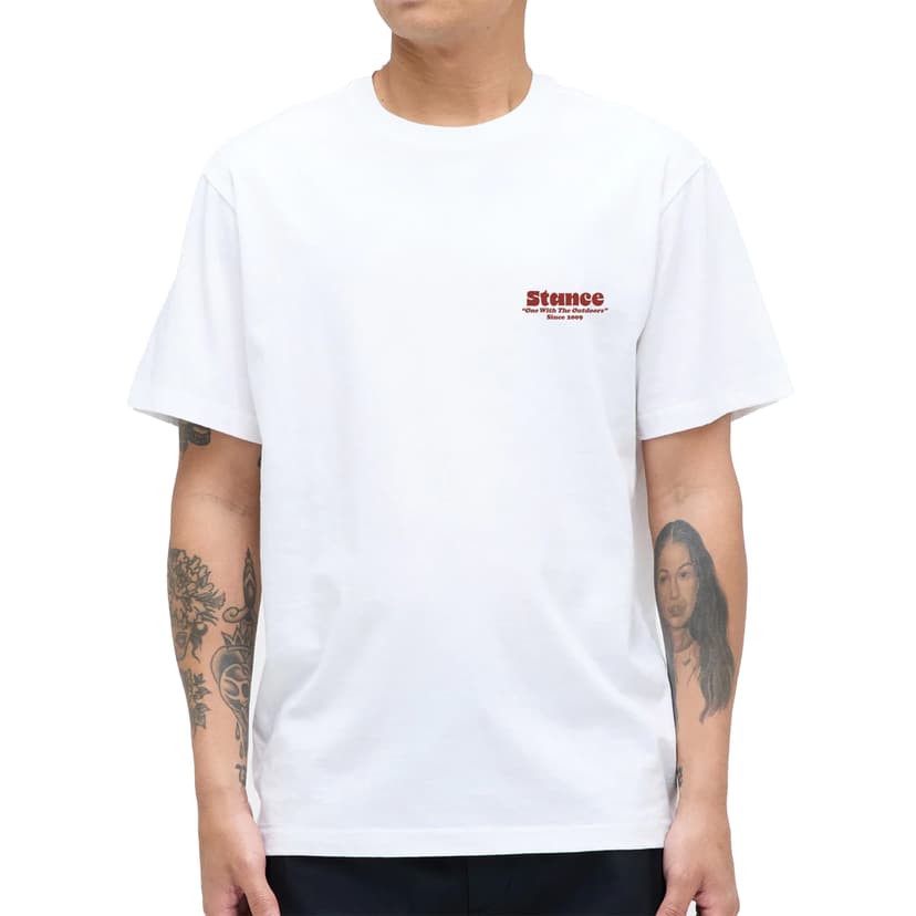 Stance Outdoor Tee - white