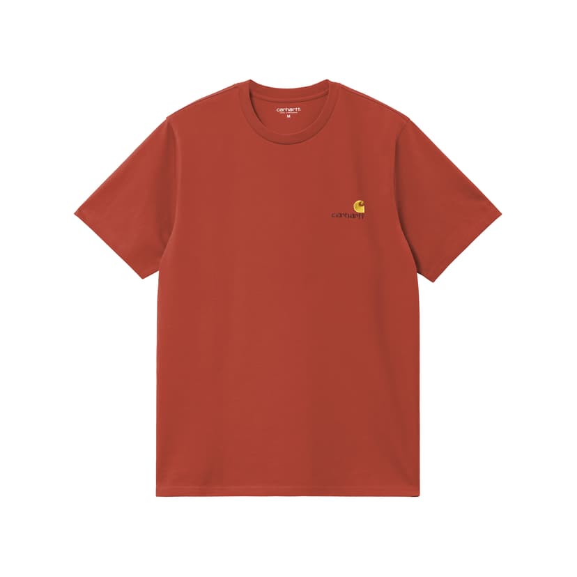 Carhartt WIP American Script Tee - oxi red