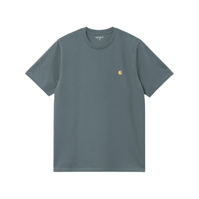 Carhartt WIP Chase Tee - cozy blue
