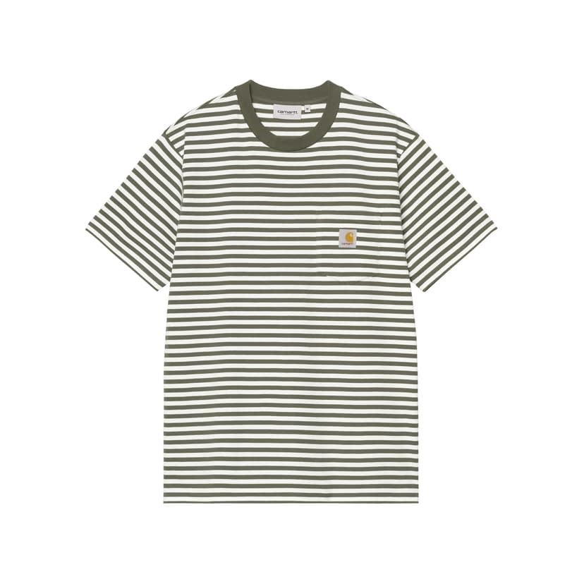 Carhartt WIP Ezra Pocket T-Shirt - Leaf / Wax