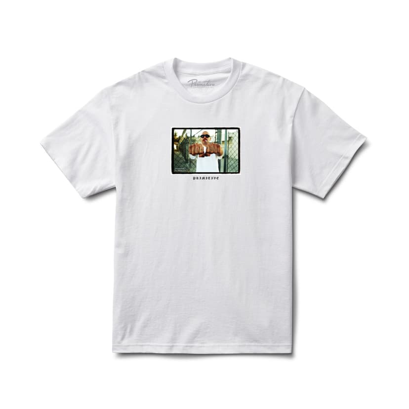 Primitive Knuckles Heavyweight T-Shirt - white