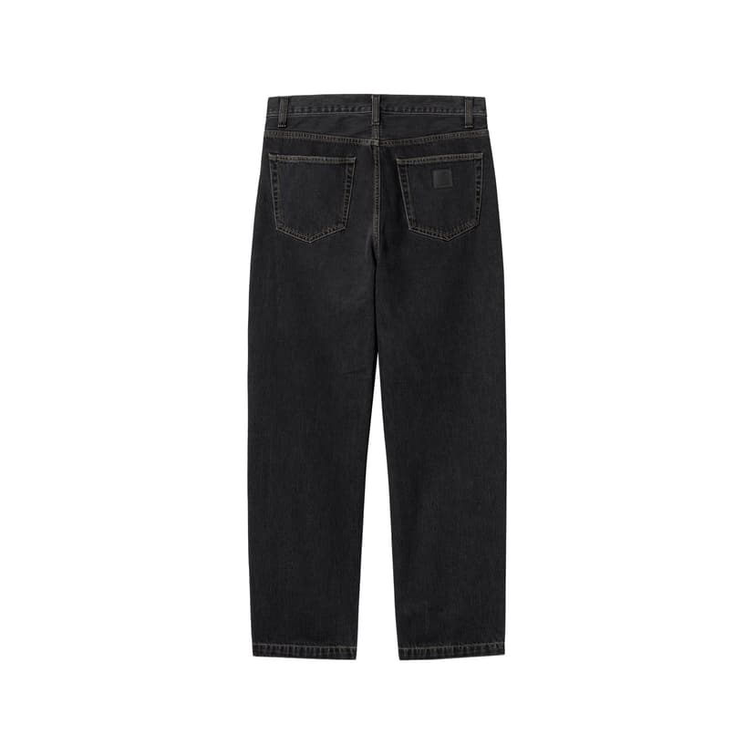 Carhartt WIP Aaron Pant - black stone washed