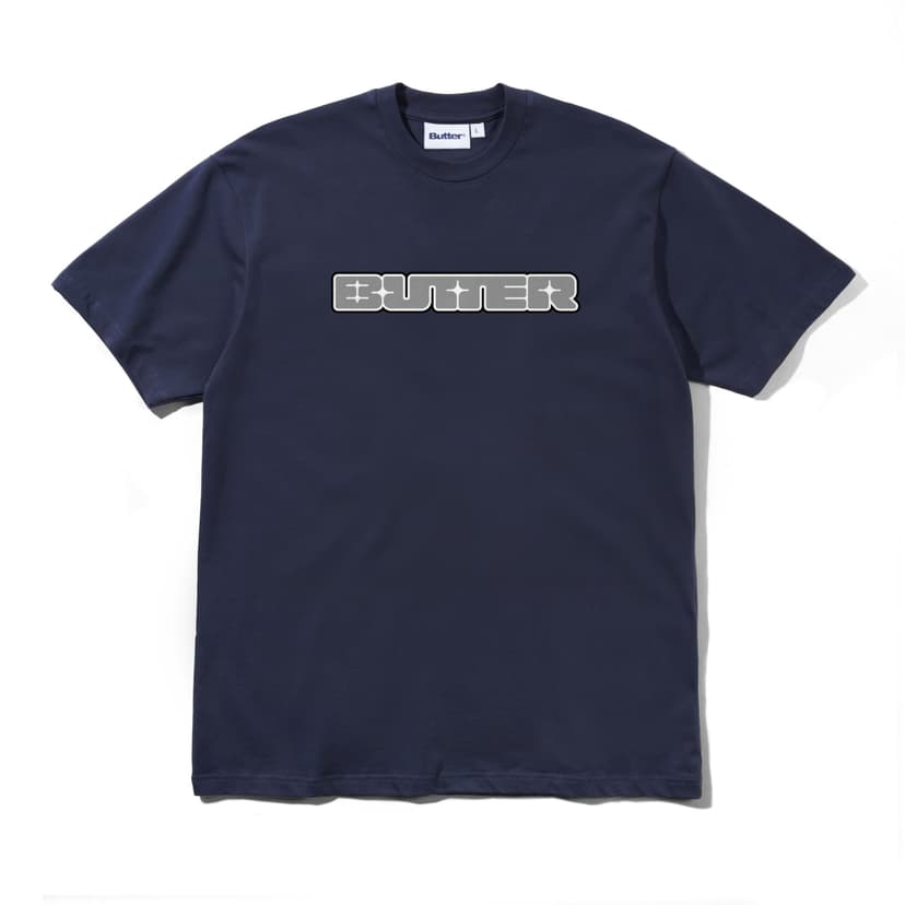 Buttergoods Glint Tee - navy