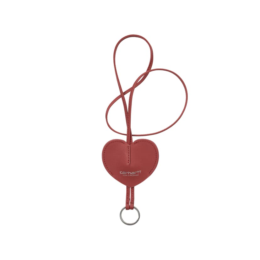 Carhartt WIP Heart Keyholder - red