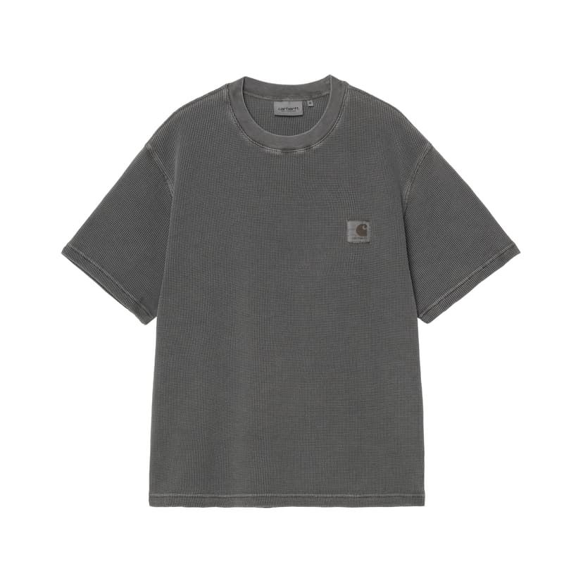 Carhartt WIP Nelson Waffle T-Shirt - black