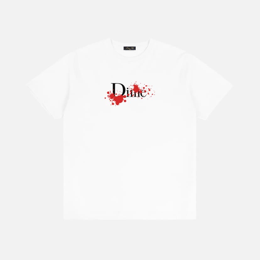 Dime Classic Bloody T-Shirt - white