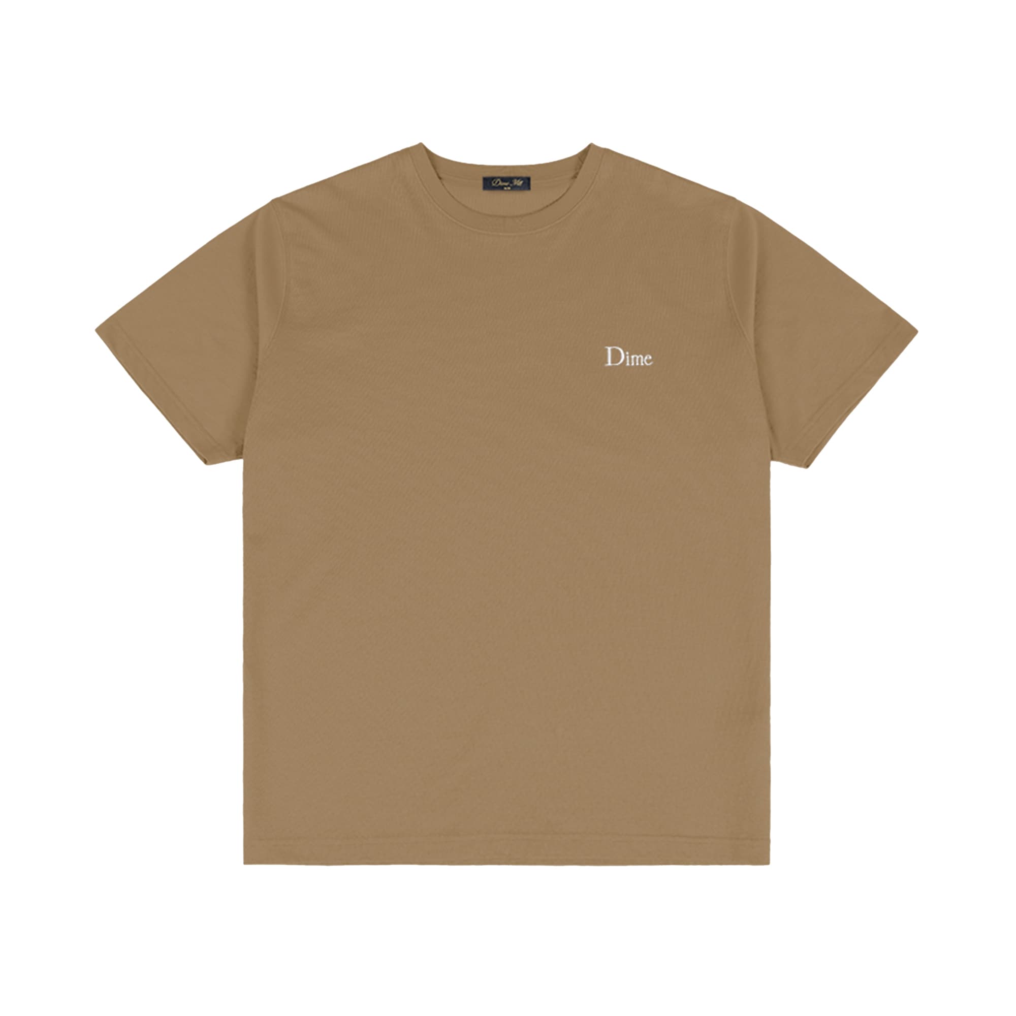 Dime Classic Small Logo T-Shirt - tan