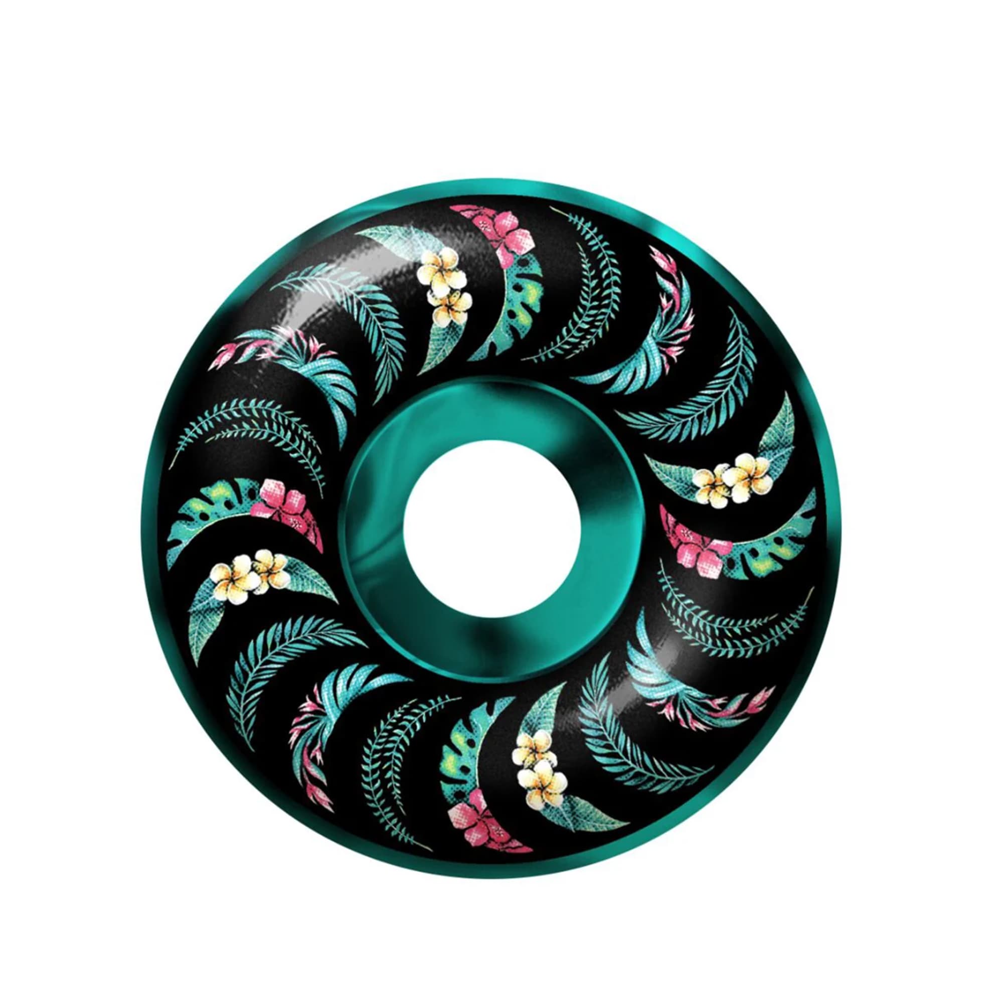 Spitfire F4 Floral Teal/Black Classic 99A 53mm
