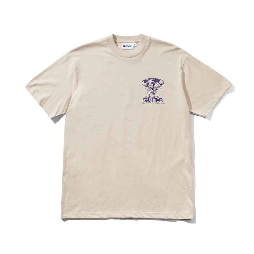 Buttergoods Terrain Tee - bone