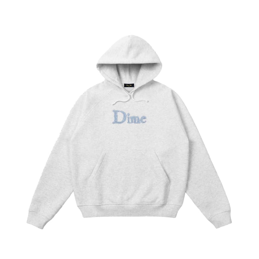 Dime MTL Classic Spiked Hoodie - ash