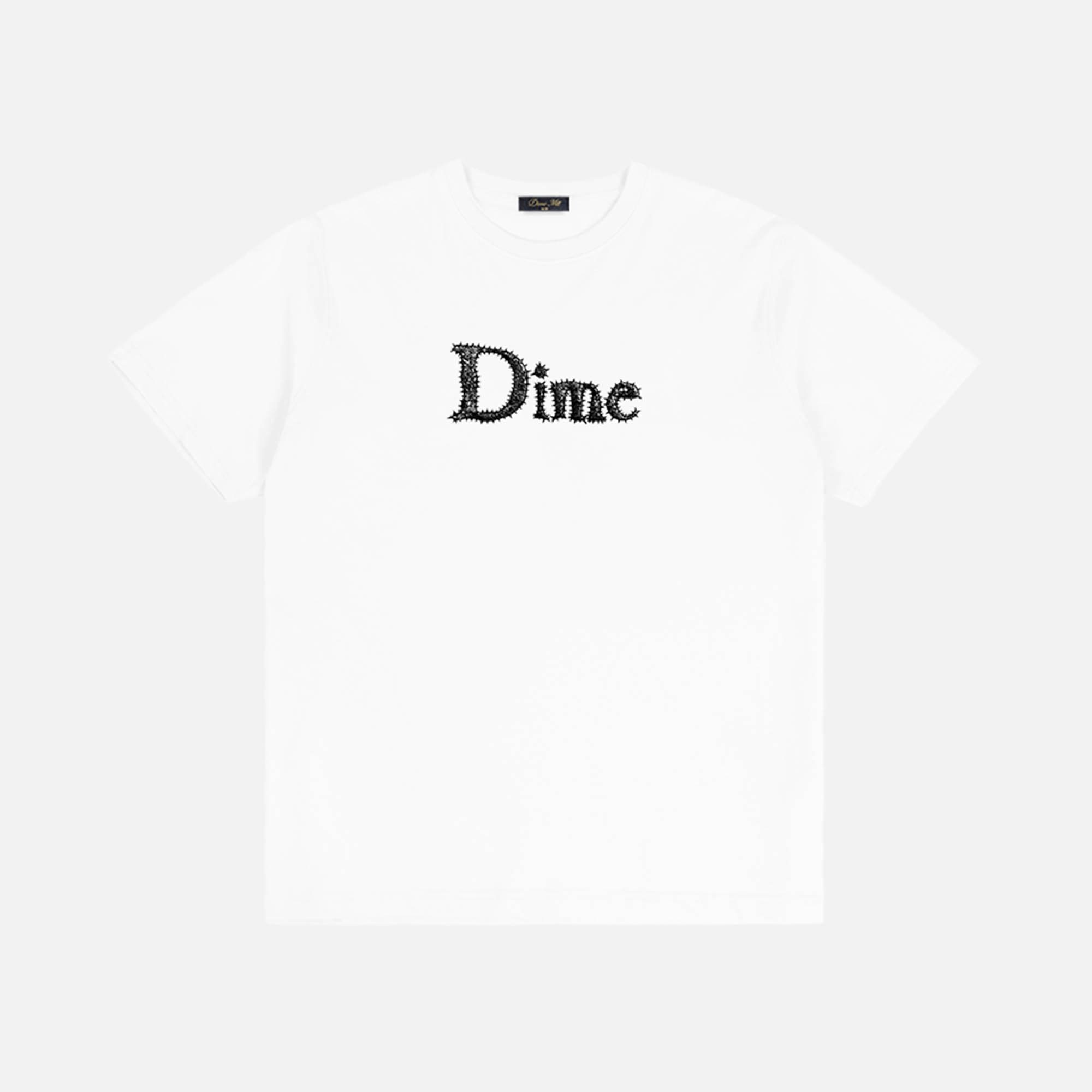 Dime MTL Classic Spiked T-Shirt - white