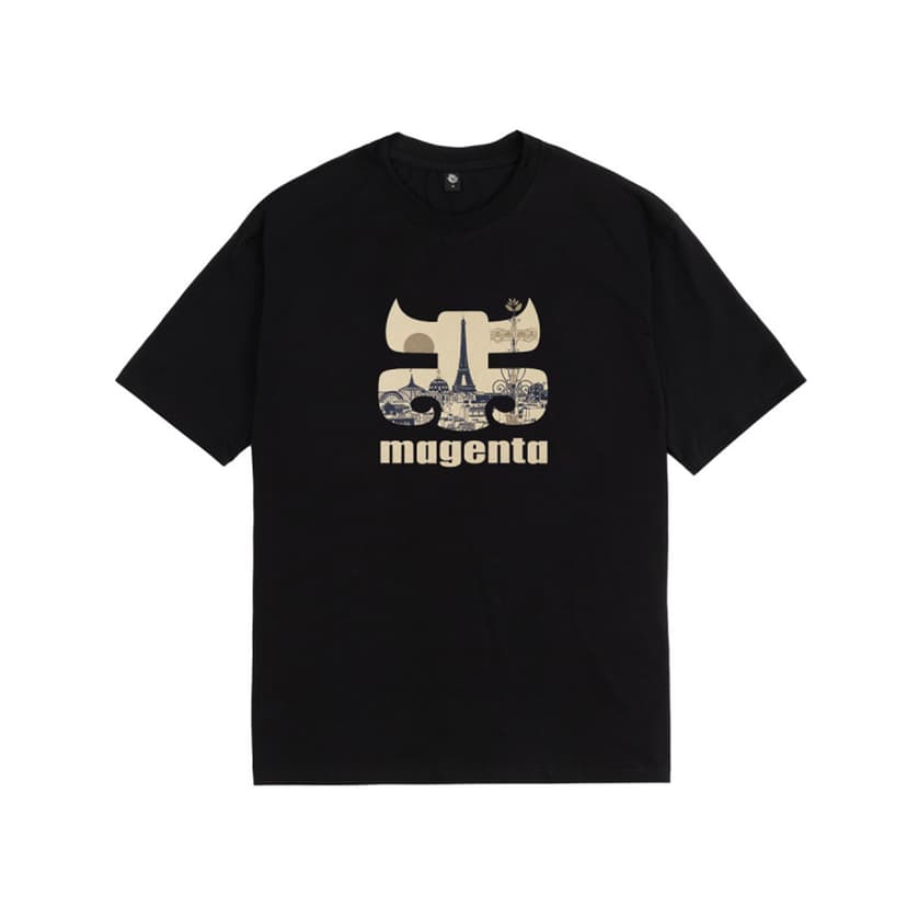 Magenta Magenpath Tee - black
