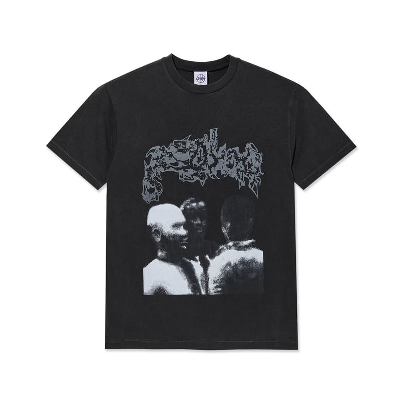 Polar Skate Co. Band Tee / Overhead - silver black