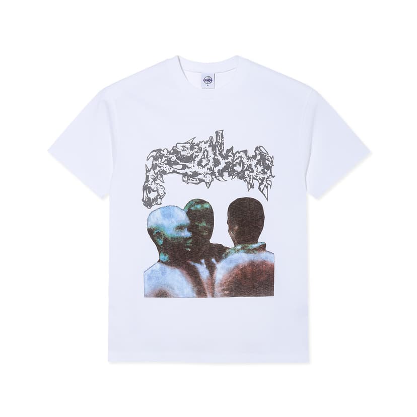 Polar Skate Co. Band Tee / Overhead - white