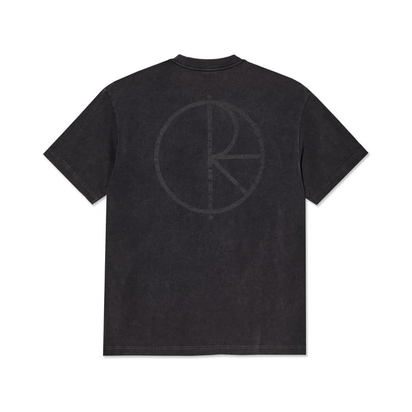 Polar Skate Co. Contrast Tee / Stroke - silver black