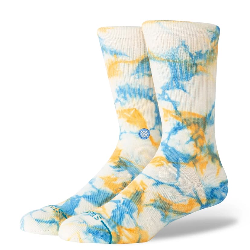 Stance Spotty DYE Crew - mango