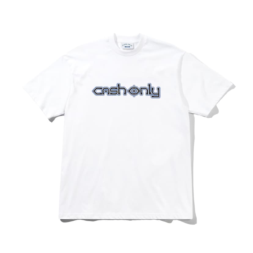 Cash Only Protocol Tee - white