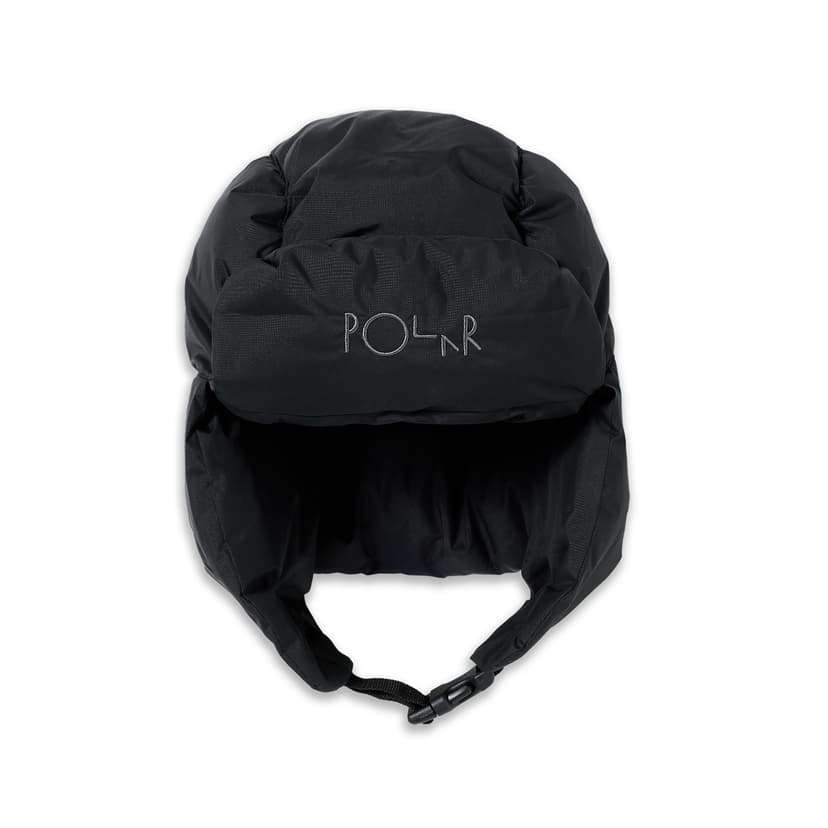 Polar Skate co. Ailu Puffer Hat - black