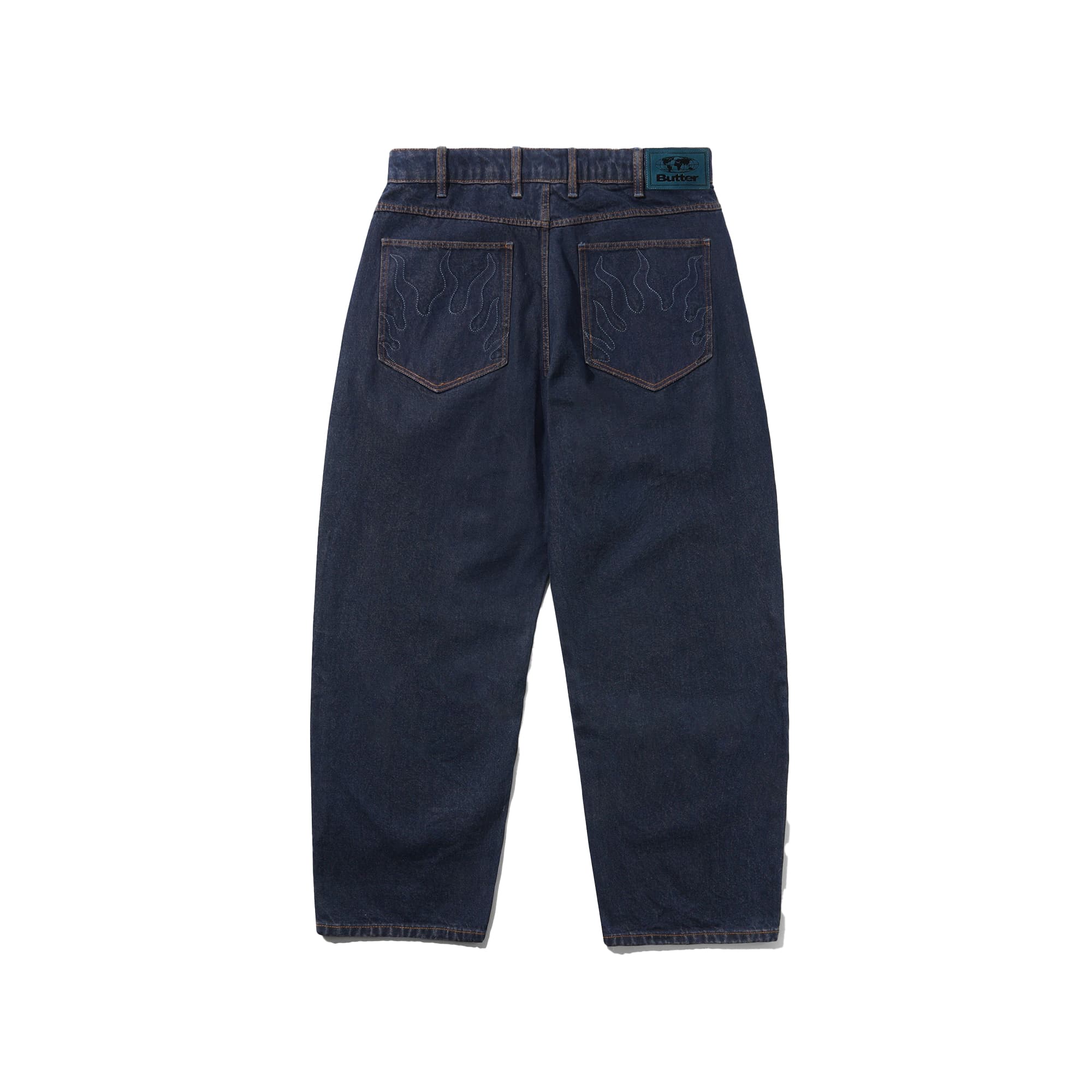 Buttergoods Solar Fade Denim Jeans - tinted dark indigo