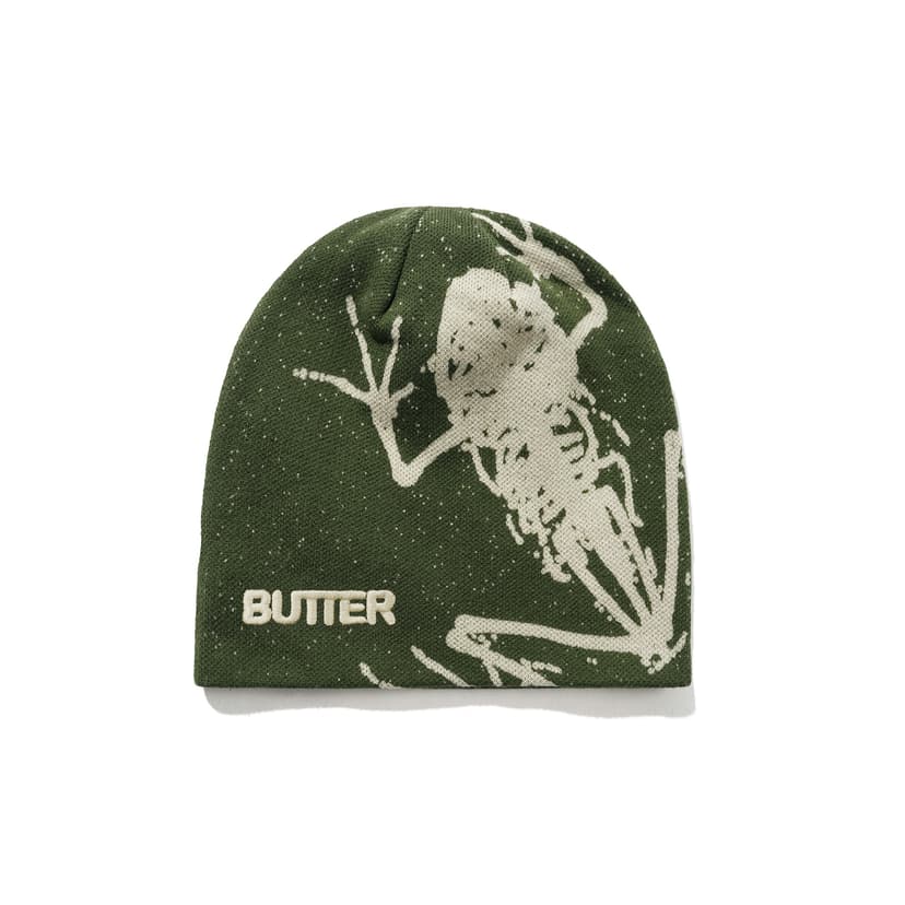 Buttergoods Amphibian Skully Beanie - army