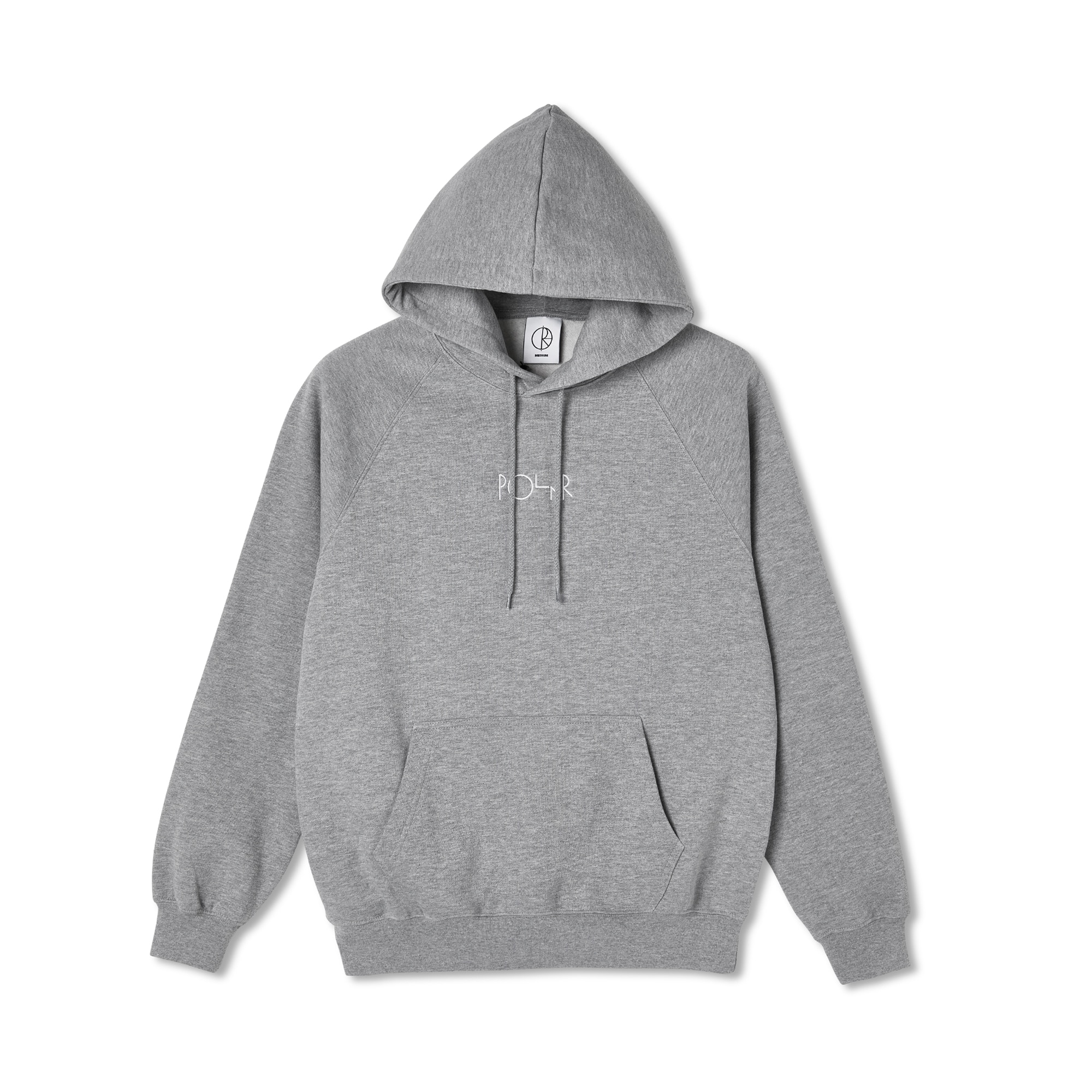 Polar Skate Co. Default Hoodie - heather grey - PlazeWP